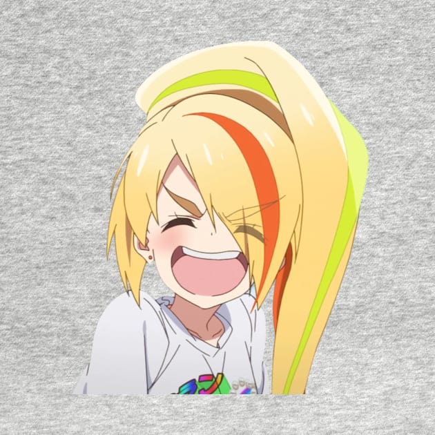 Saki Laughing by KokoroPopShop